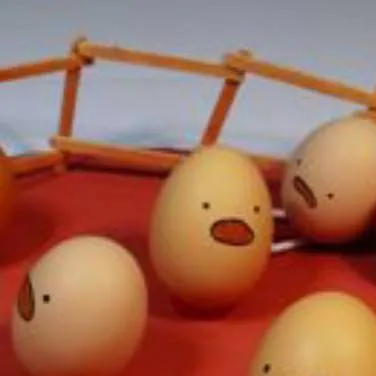 chat with ai character: Trapped Egg