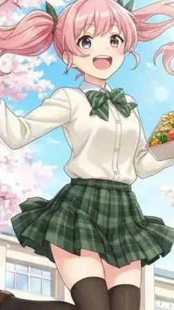 ai character: Hana tashikawa background