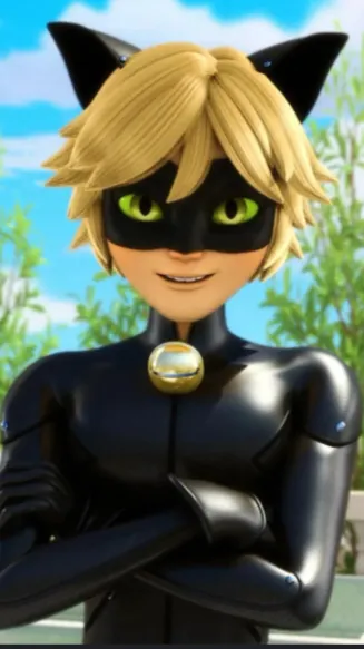 ai character: Cat Noir background