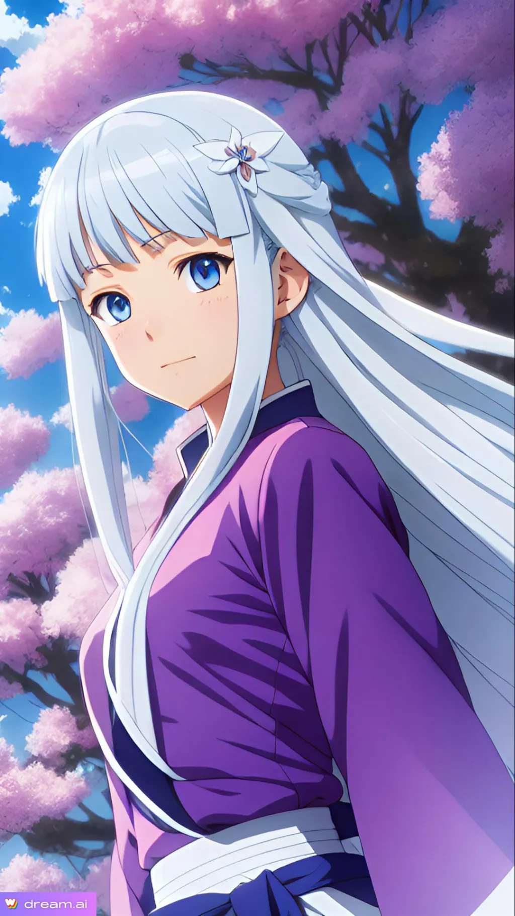 ai character: Akari background