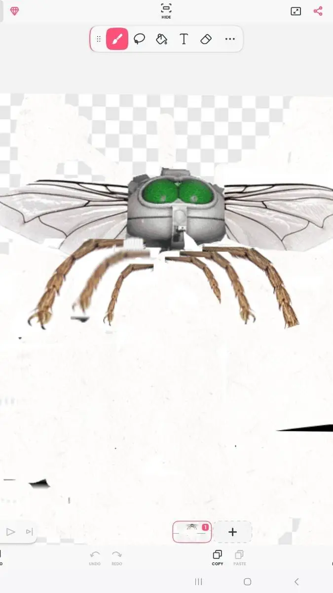 ai character: jeff fly tripod background