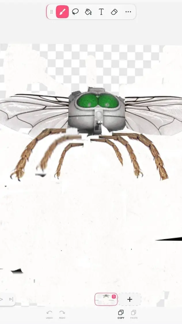 ai character: jeff tripod fly background