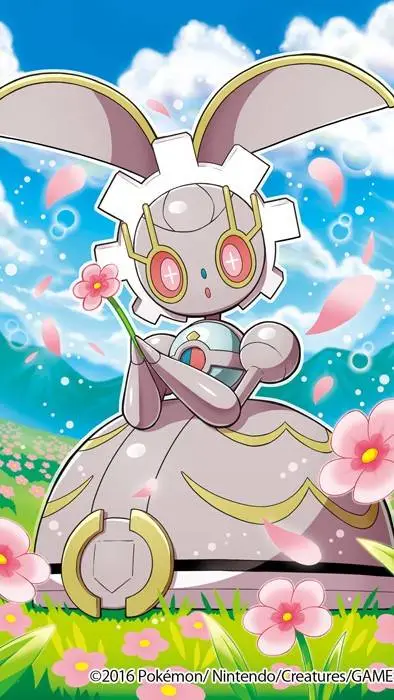 ai character: Magearna background
