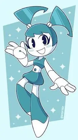 ai character: Jenny Wakeman xj9 background