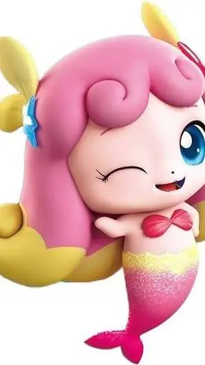 ai character: splash ping background