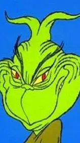 ai character: the Grinch😏💚 background