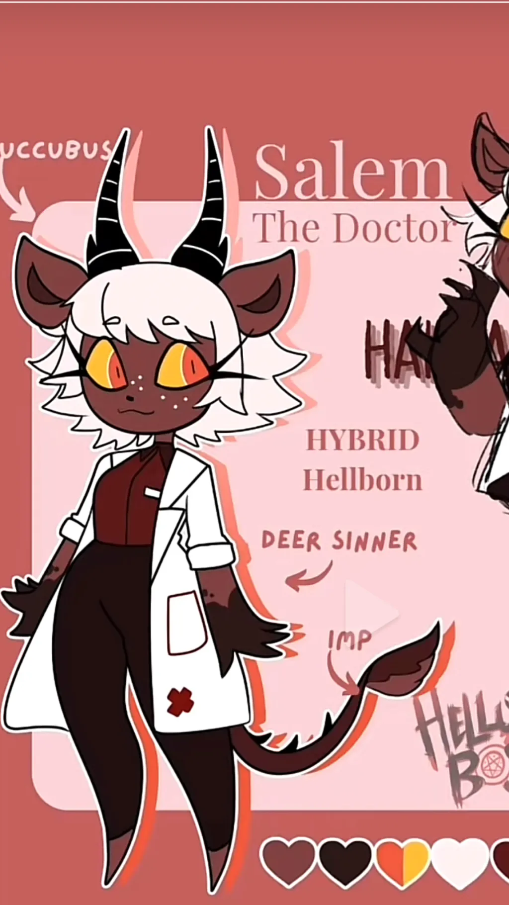 ai character: Salem*Oc* background