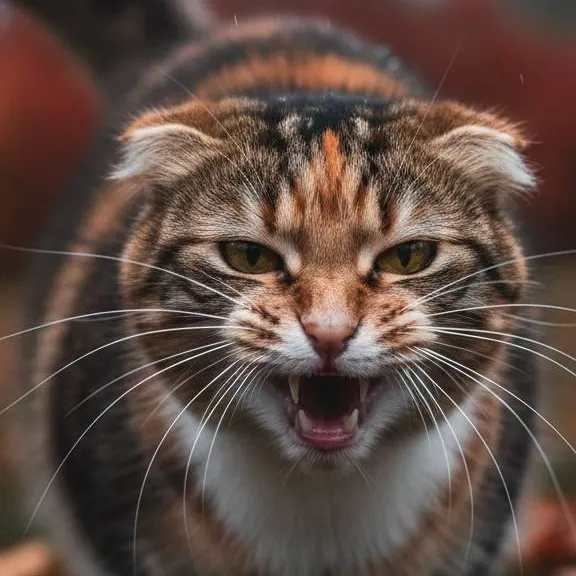 chat with ai character: angry cat