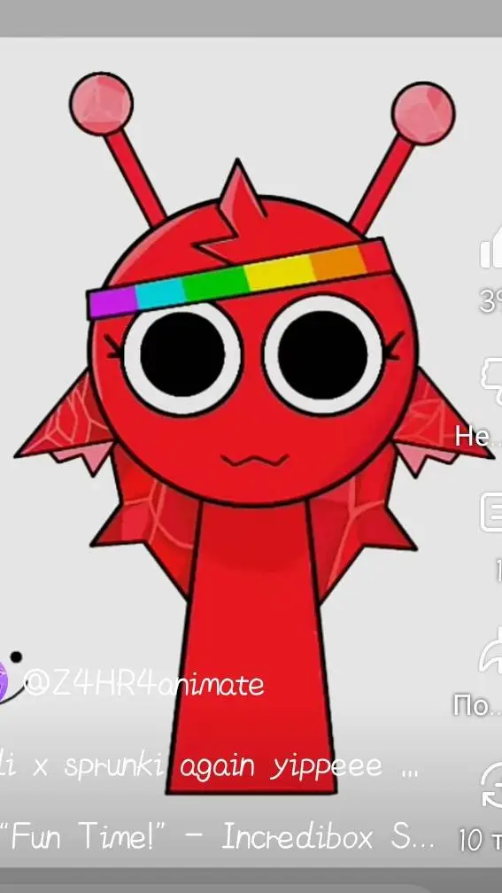 ai character: ruby sprunki bfdi background