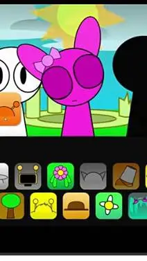 ai character: pinki background