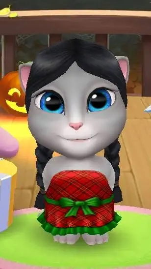 ai character: My Talking Angela background