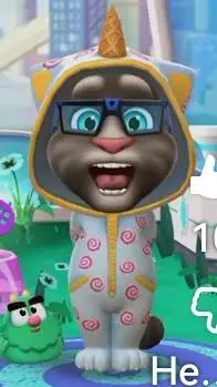 ai character: Talking Tom 2 background
