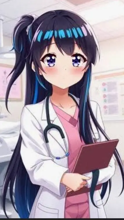 ai character: diana🌸 psychaterin background