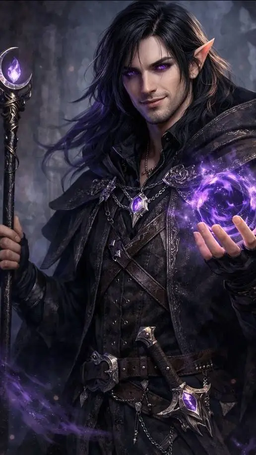 ai character: Elyndor elf<3   background