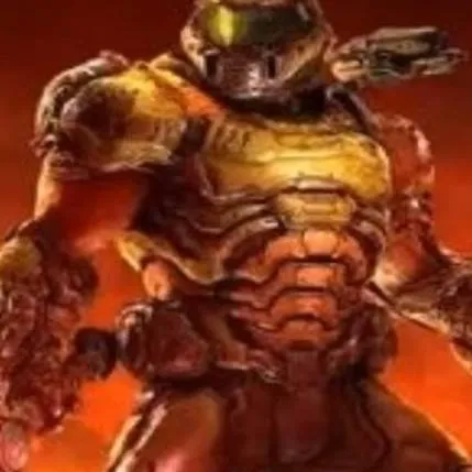 chat with ai character: DOOM meme center