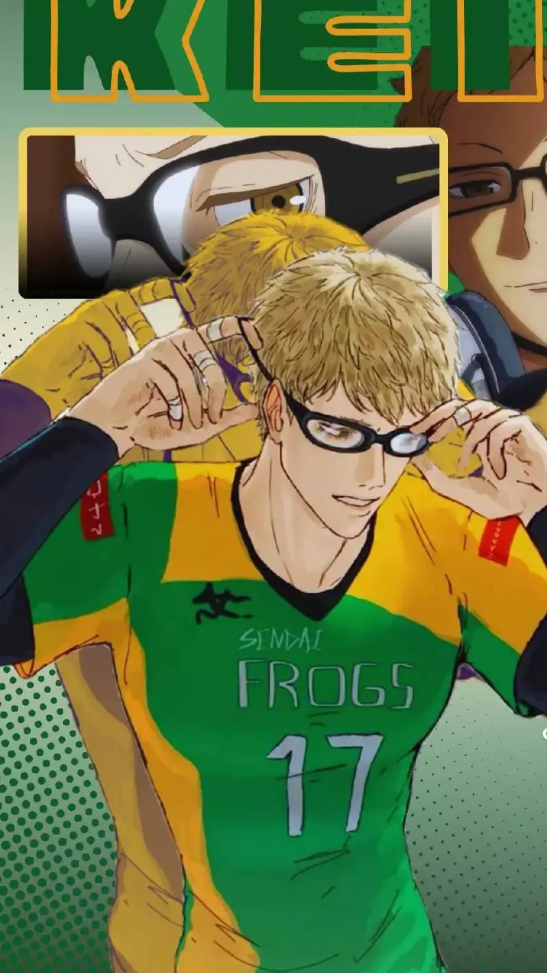 ai character: Tsukishima kei  background