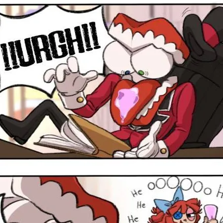 chat with ai character: 🦷🧸Caine x ragatha🧸