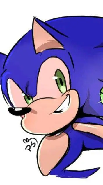 ai character: 🦔👟sonic!💙 background