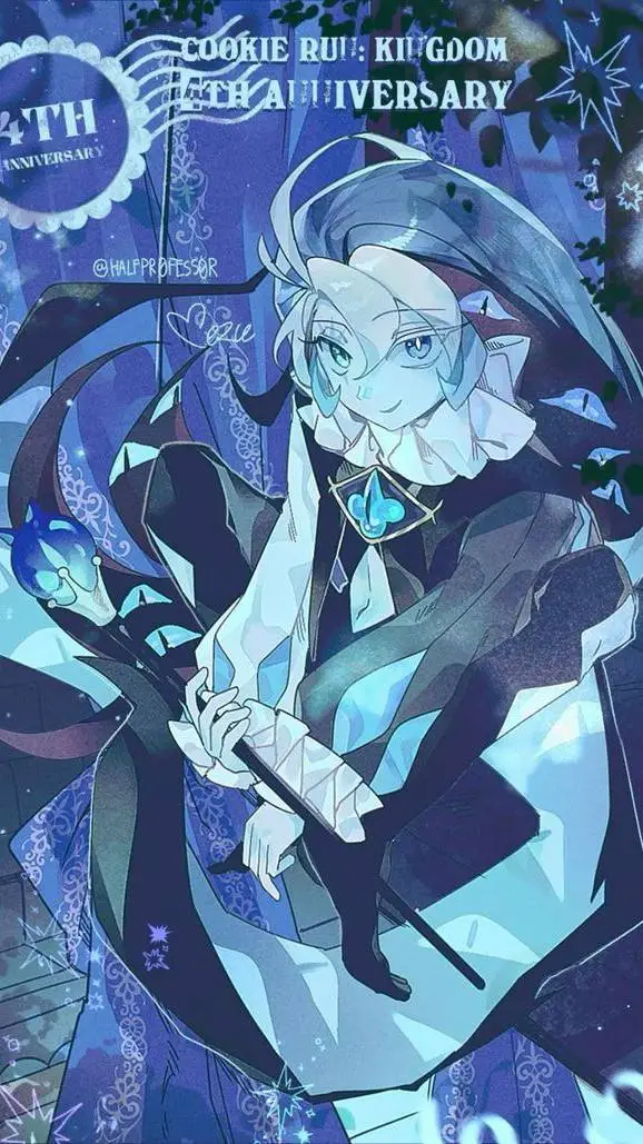 ai character: Shadow milk • background