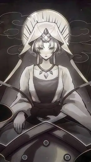 ai character: Mystic Flour . background