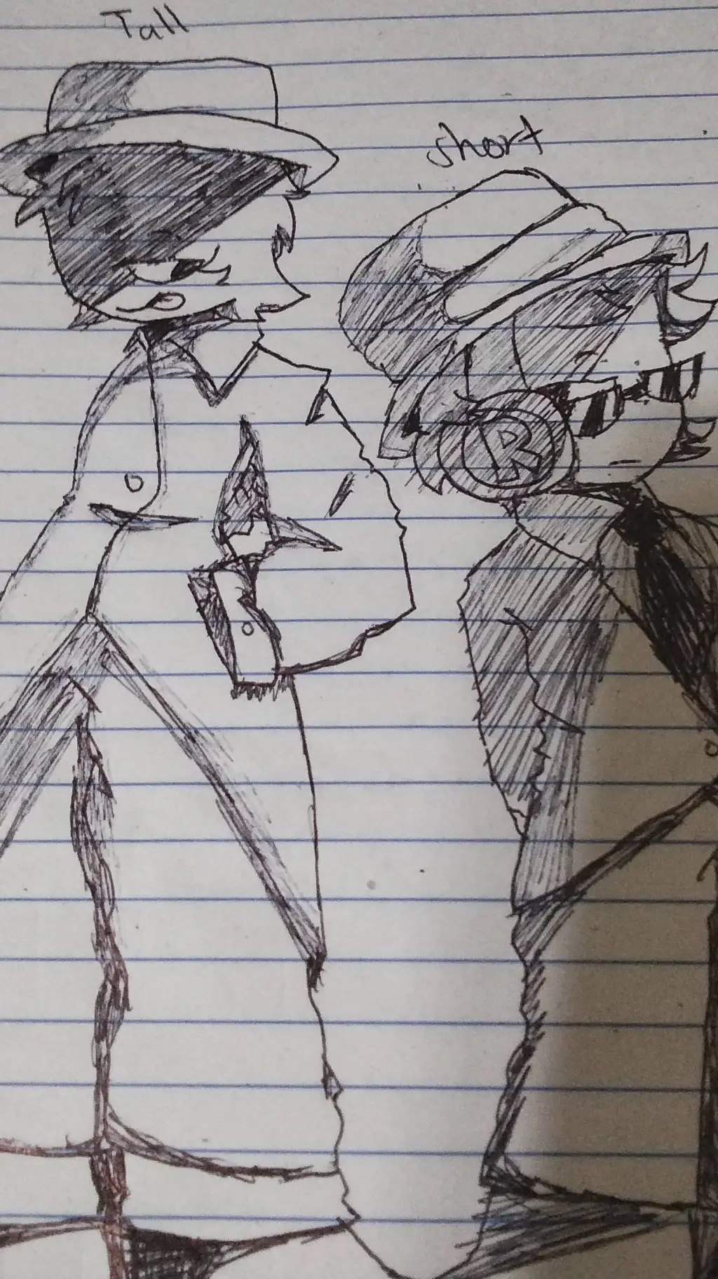 ai character: Doublefedora background
