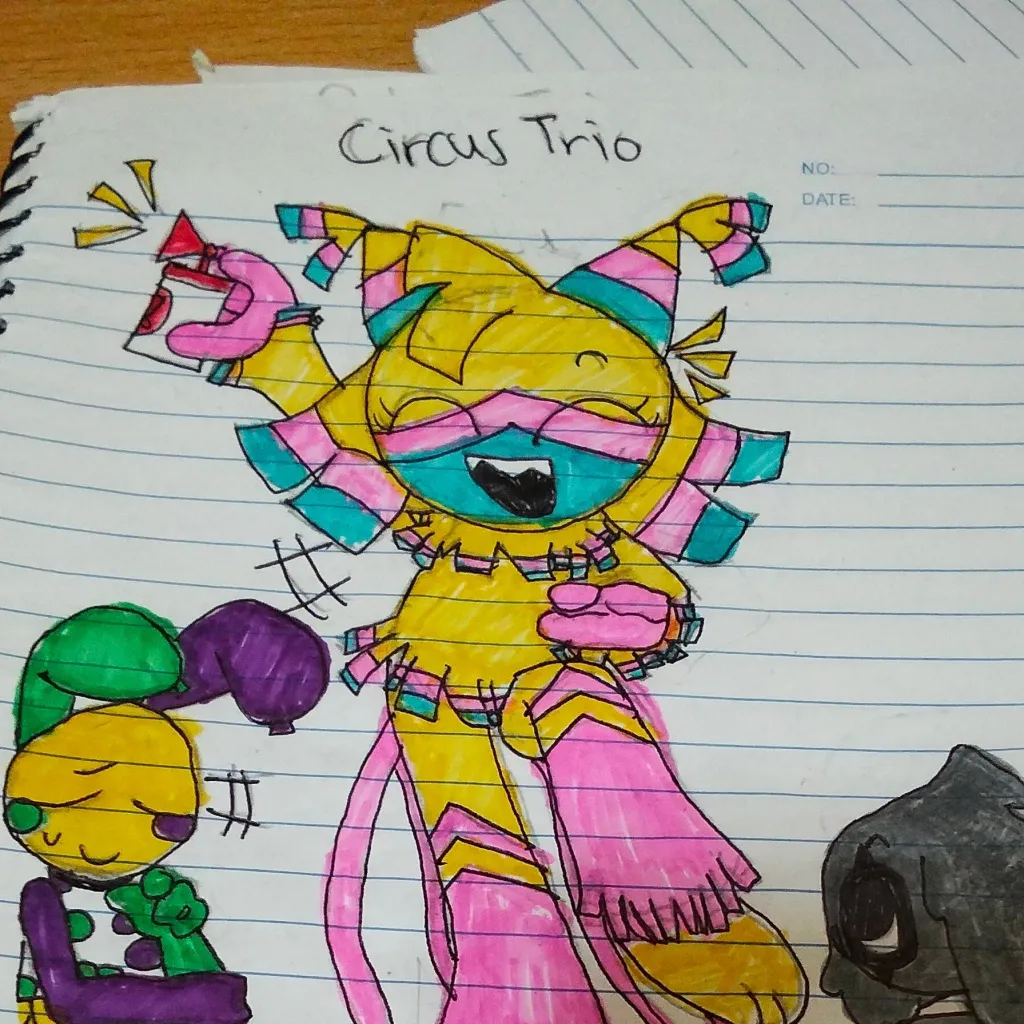 chat with ai character: CIRCUS TRIO!!!