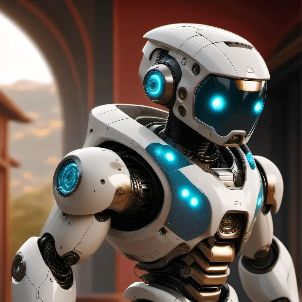 chat with ai character: robot ai