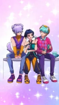 ai character: Zoey/baby/ Mystery background