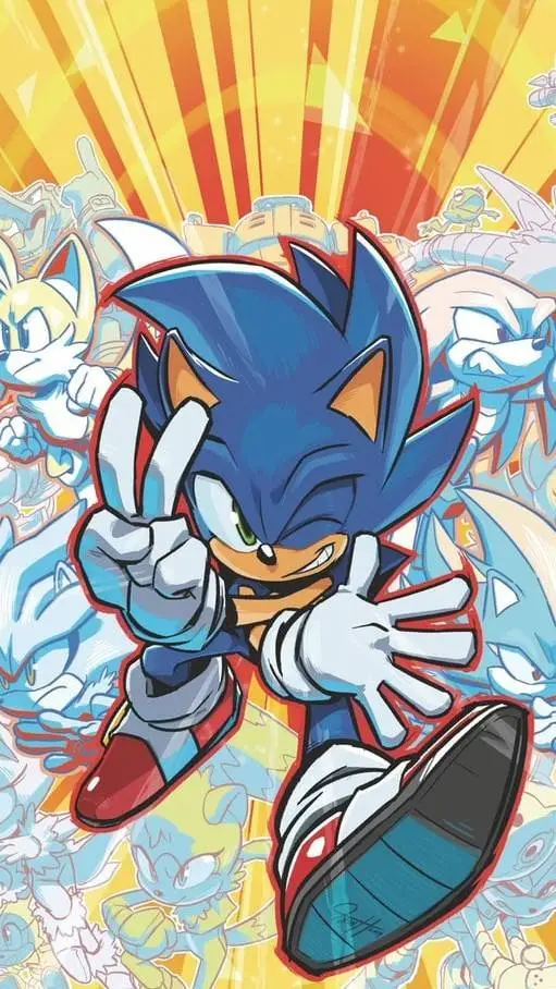 ai character: sonic and freinds2 background