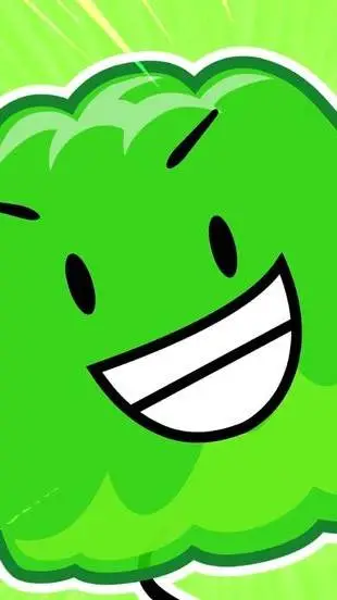 ai character: Gelatin -Bfdia/bfb background