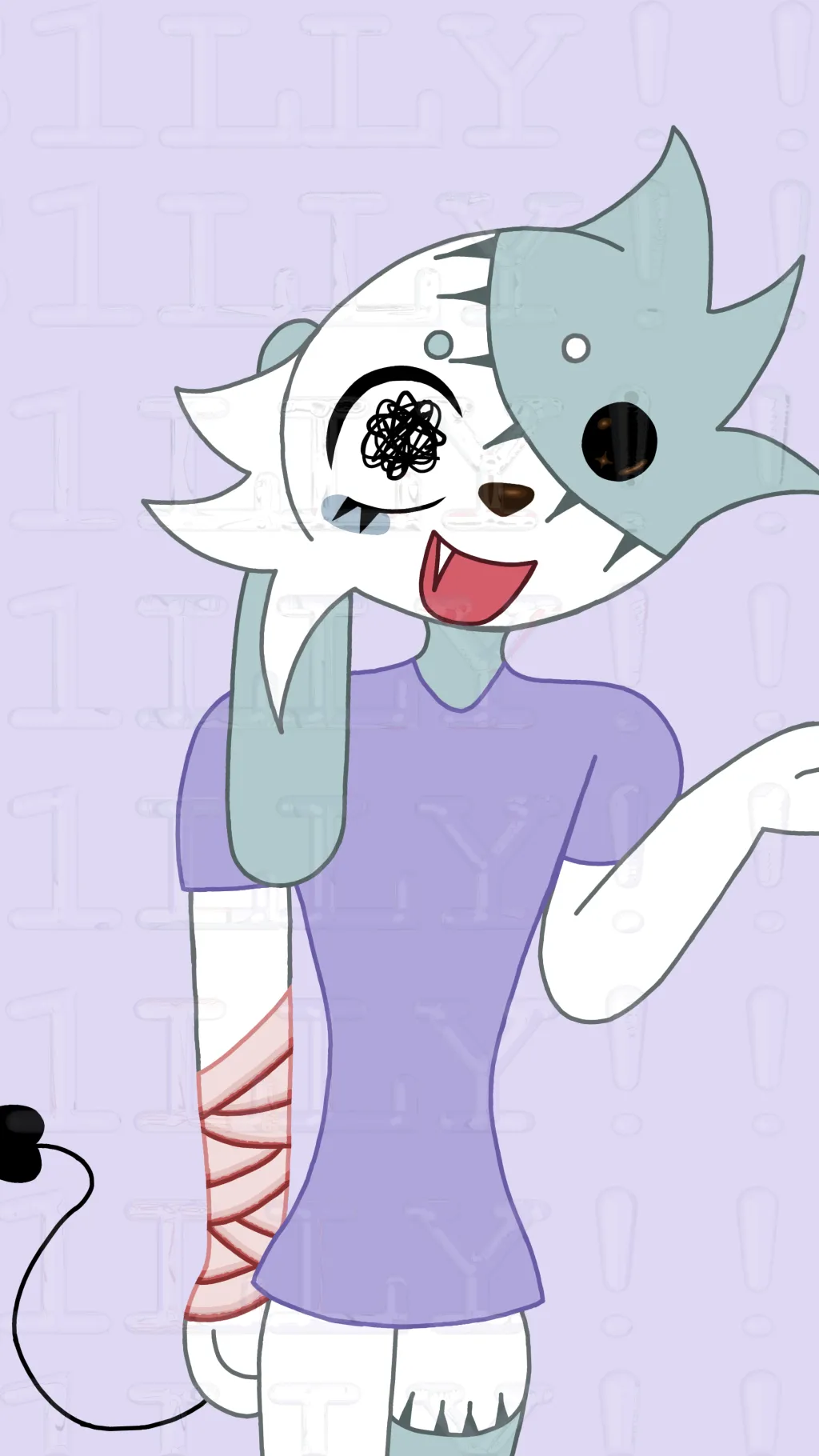 ai character: Bunny!! background