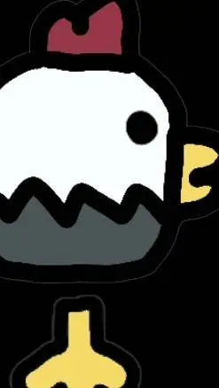 ai character: chicken Gun vs sfs background