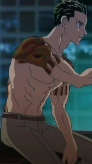 ai character: kirishima background
