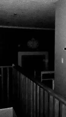 ai character: analog horror background