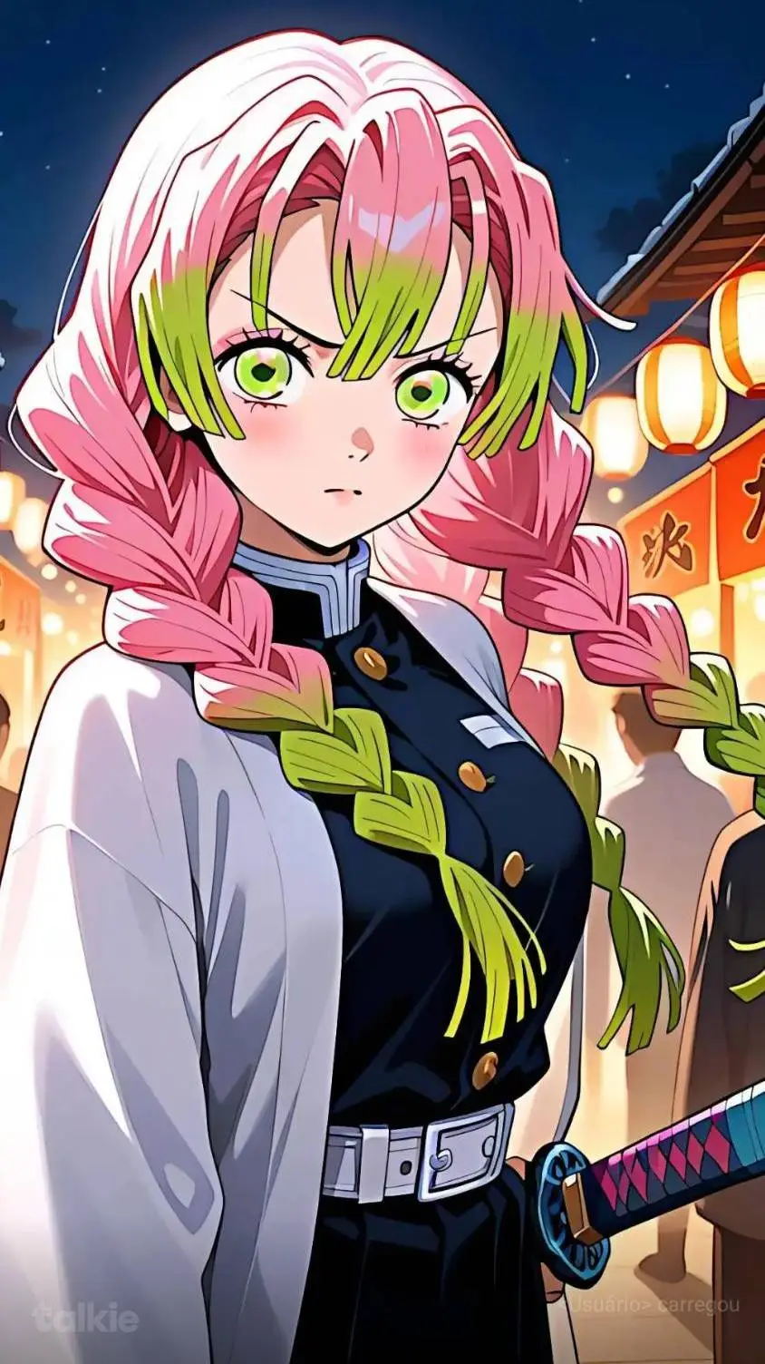 ai character: mitsuri background