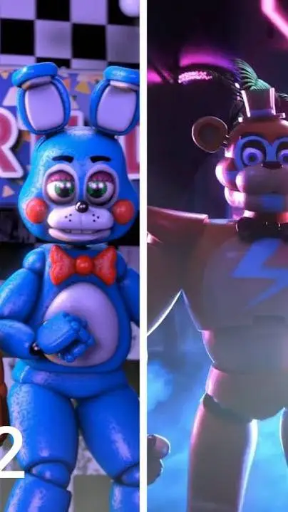 ai character: Fnaf 2 vs Fnaf sb background