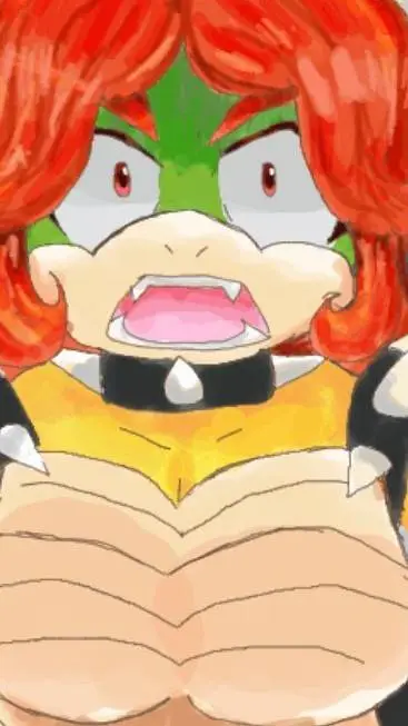 ai character: Bowser (mujer) background