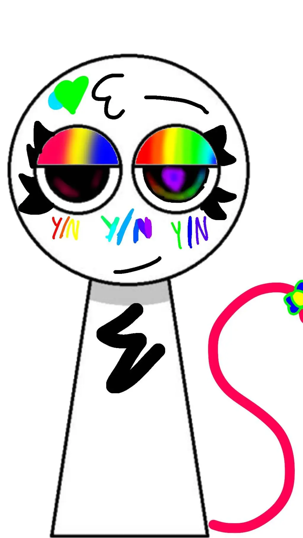 ai character: Sparkina background