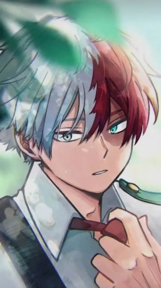 ai character: mha shoto background