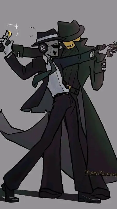 ai character: Doublefedora(fr) background