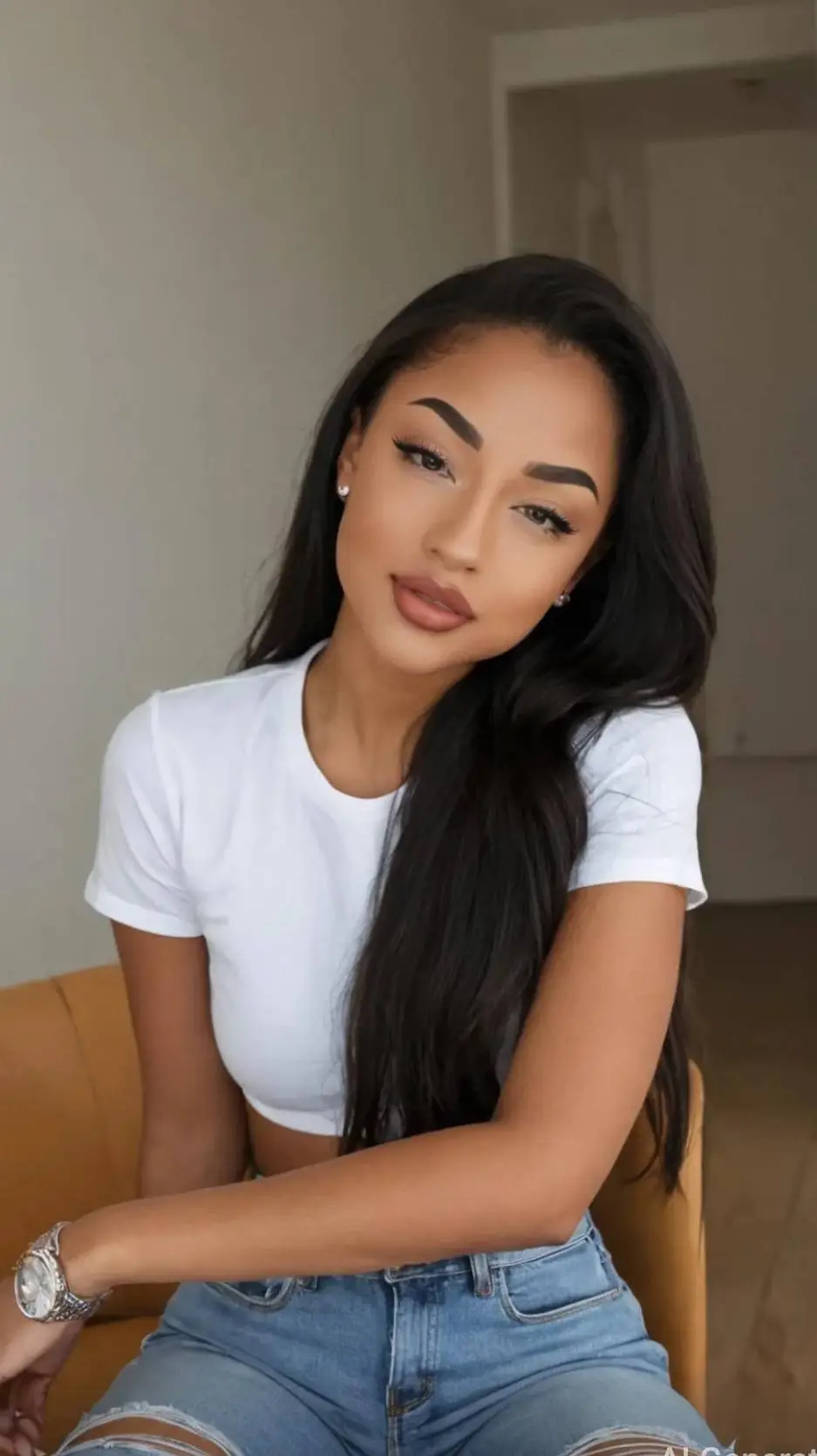 ai character: Marie background