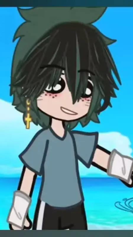 ai character: Deku background