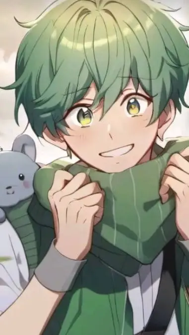 ai character: BakuDeku background
