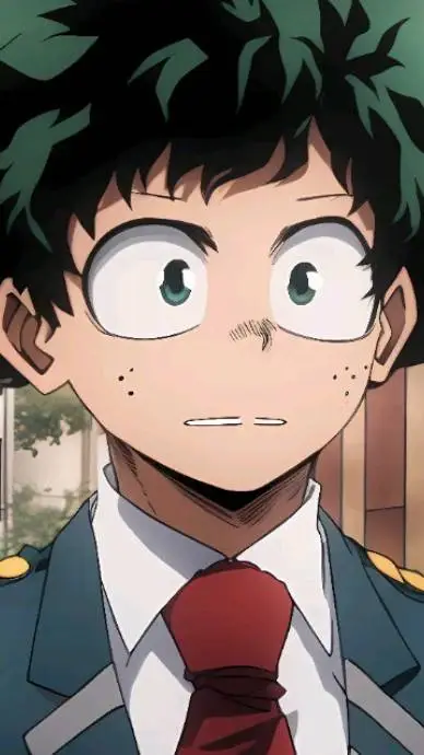 ai character: BakuDeku background