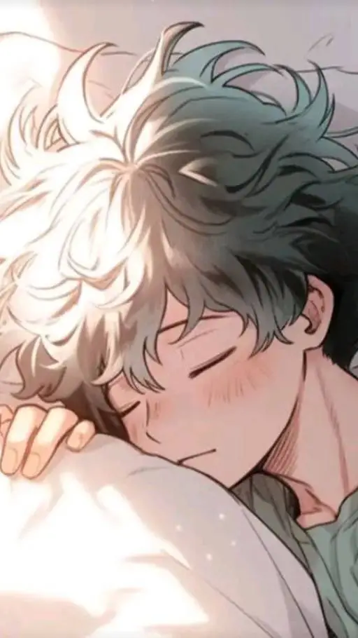 ai character: BakuDeku. background