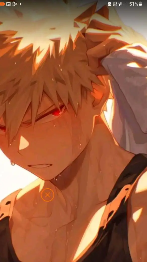 ai character: BakuDeku. background