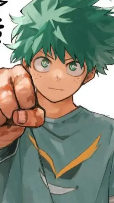 ai character: Izuku Midoryia background