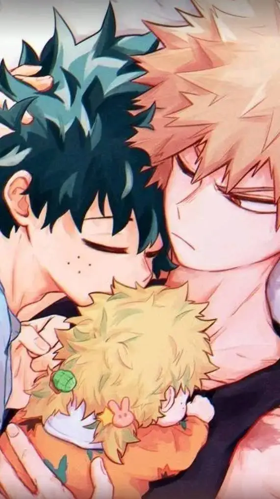 ai character: BakuDeku background