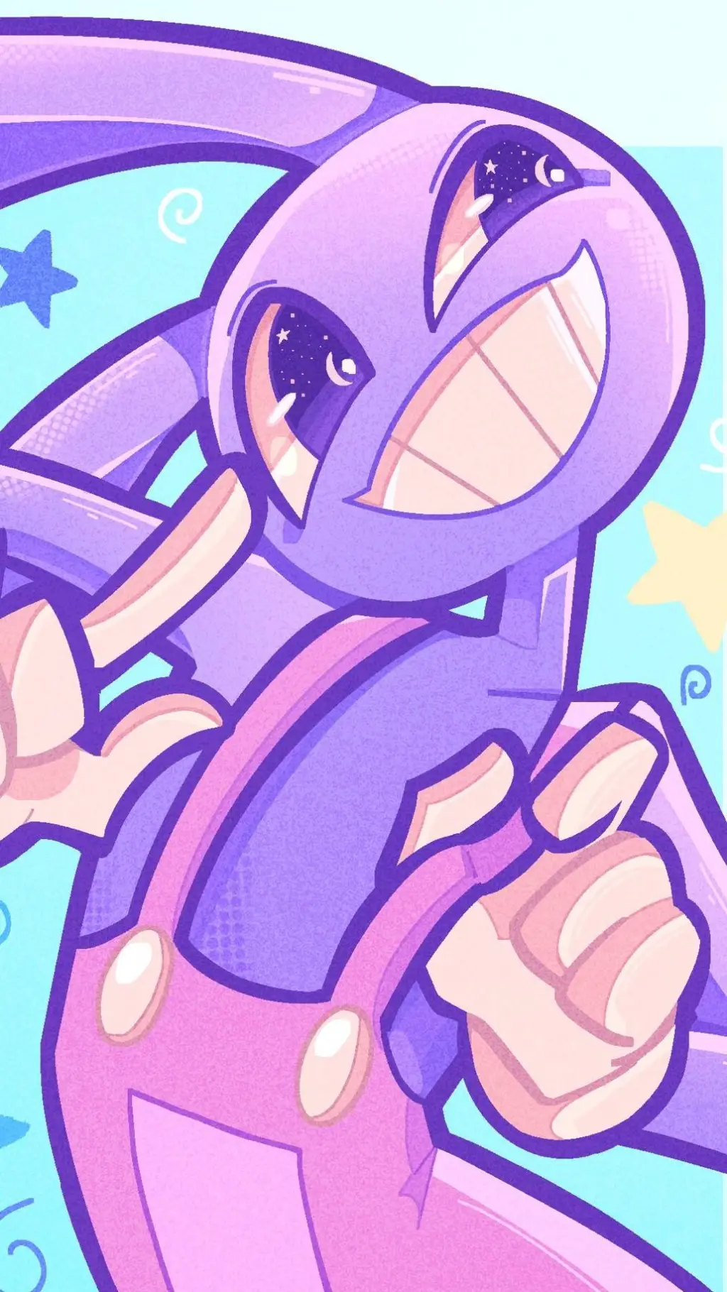 ai character: 🐰~Jax~🐰  background