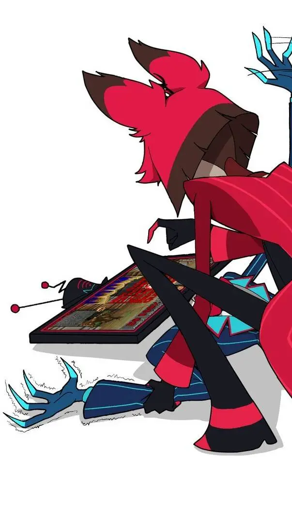 ai character: ~vox deal?~ background